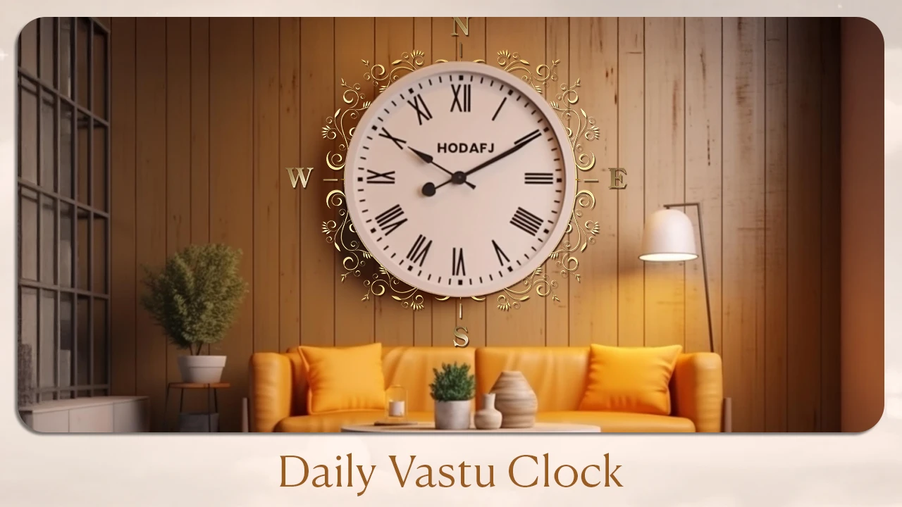 Daily Vastu Clock